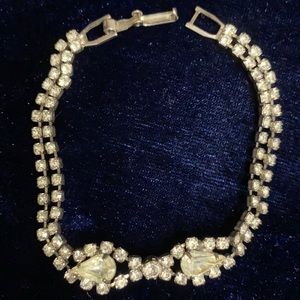 Vintage Rhinestone Bracelet
